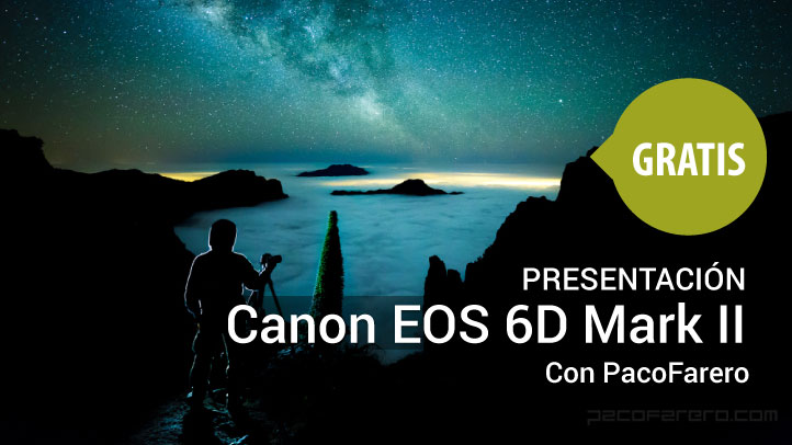 Presentación Canon EOS 6D Mark II